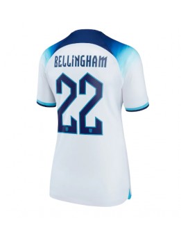 England Jude Bellingham #22 Replika Hemmakläder Dam VM 2022 Kortärmad